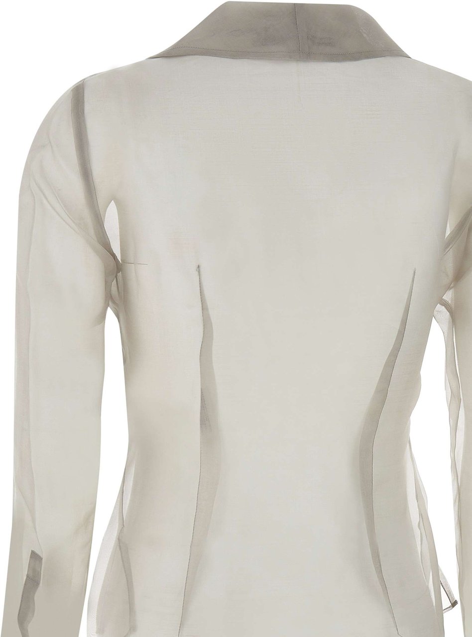 REMAIN Birger Shirts Grey Lichtgrijs