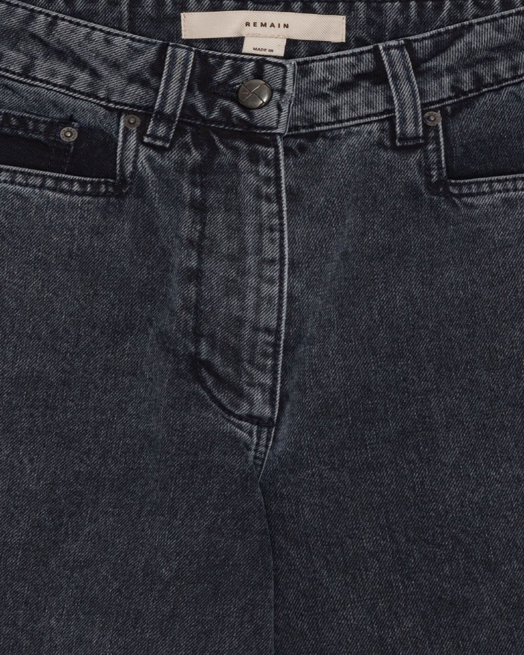 REMAIN Birger Jeans Black Zwart