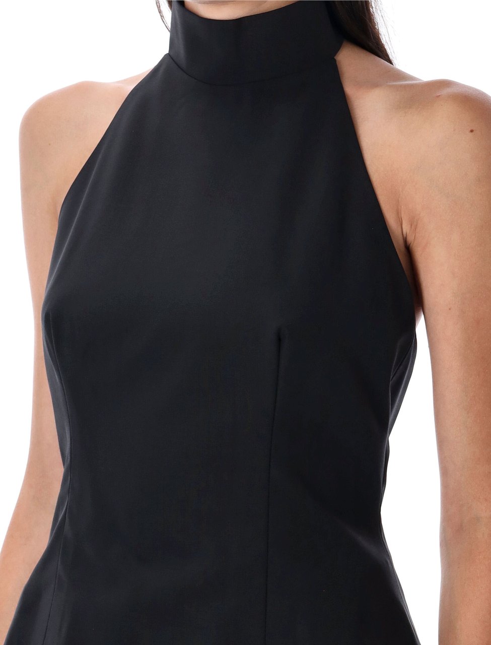 REMAIN Birger Halter Neck Top Nero Zwart