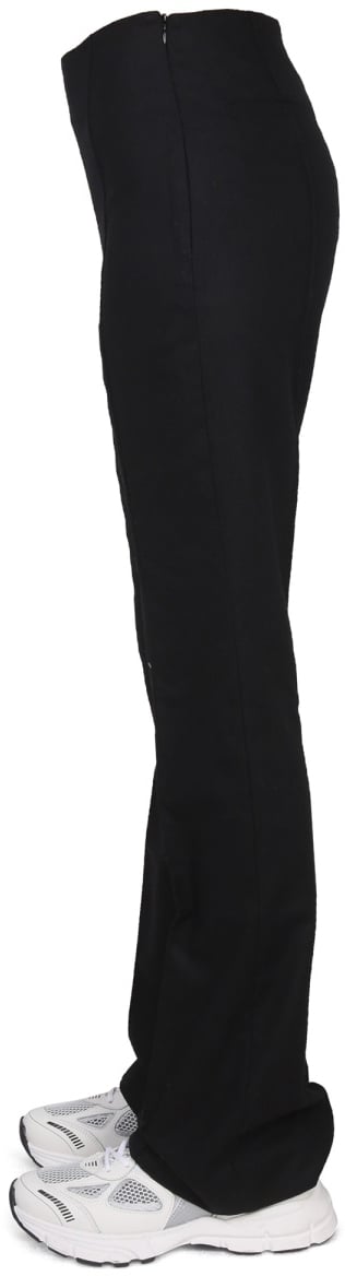REMAIN Birger High-Waisted Straight-Leg Twill Pants Zwart