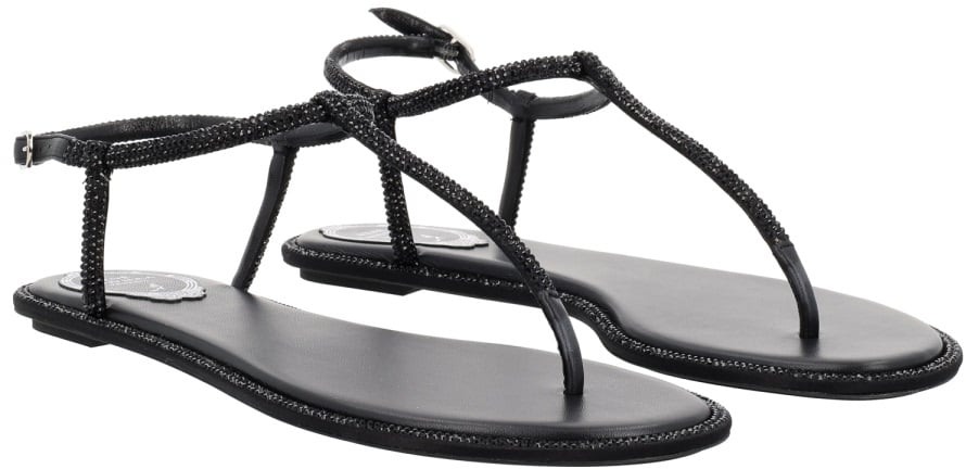 Rene Caovilla SANDAL "DIANA" Zwart