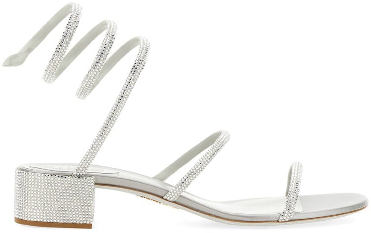 Rene Caovilla SANDALO "CLEO" Zilver