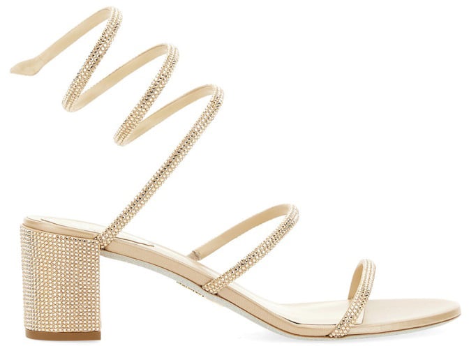 Rene Caovilla SANDALO "CLEO" Goud