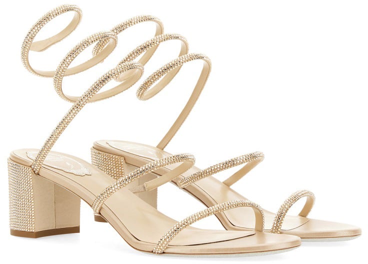 Rene Caovilla SANDALO "CLEO" Goud