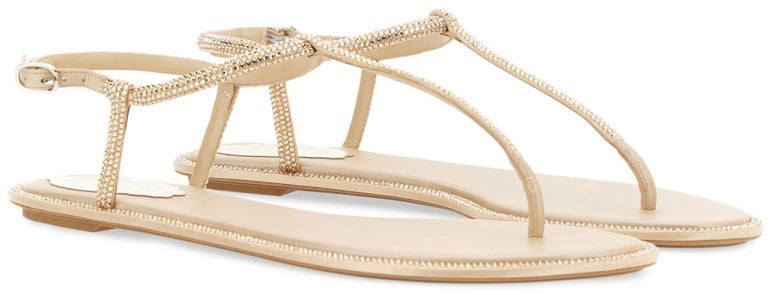 Rene Caovilla SANDAL "DIANA" Goud