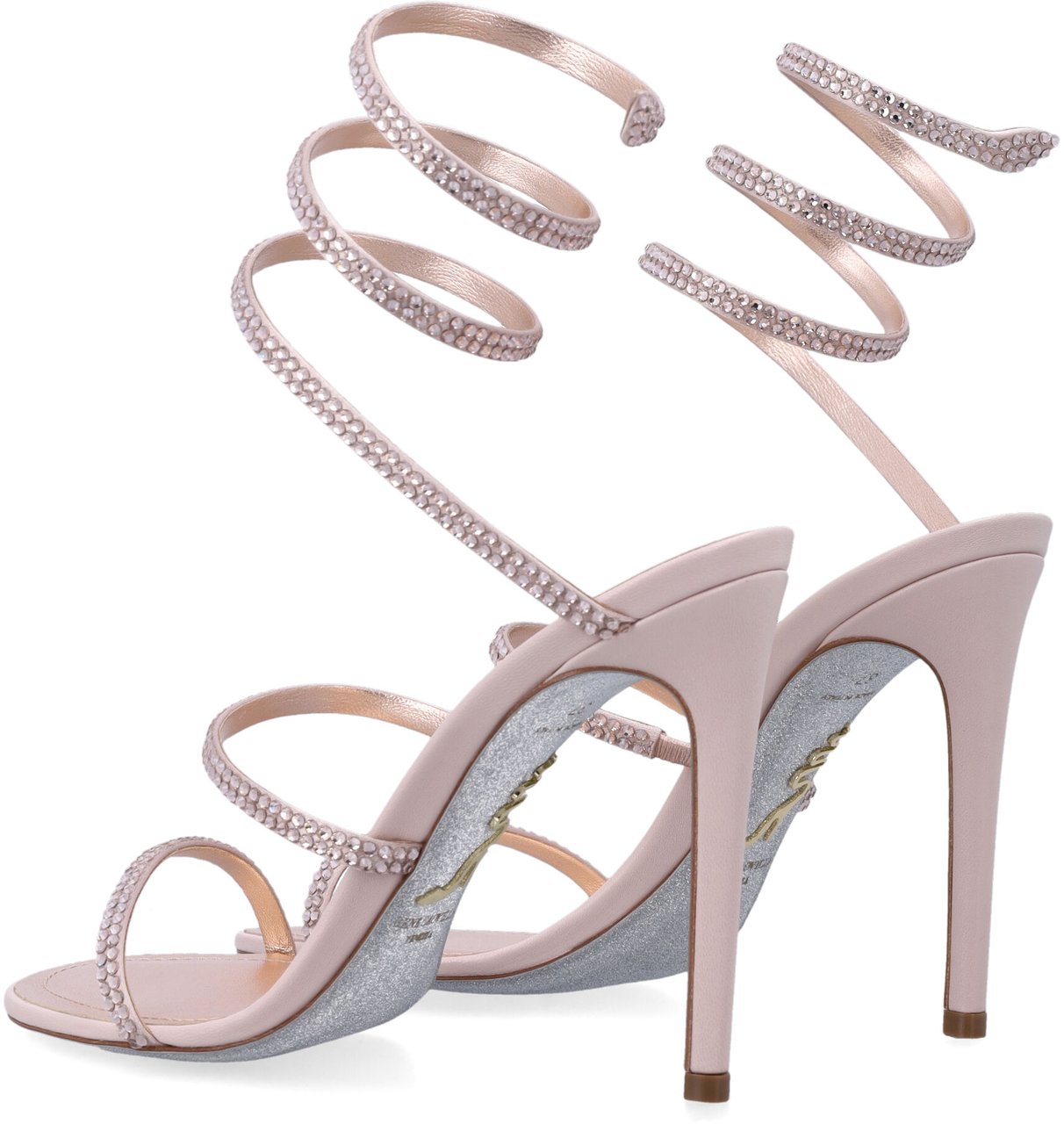 Rene Caovilla Cleo 105 Light Pink Roze