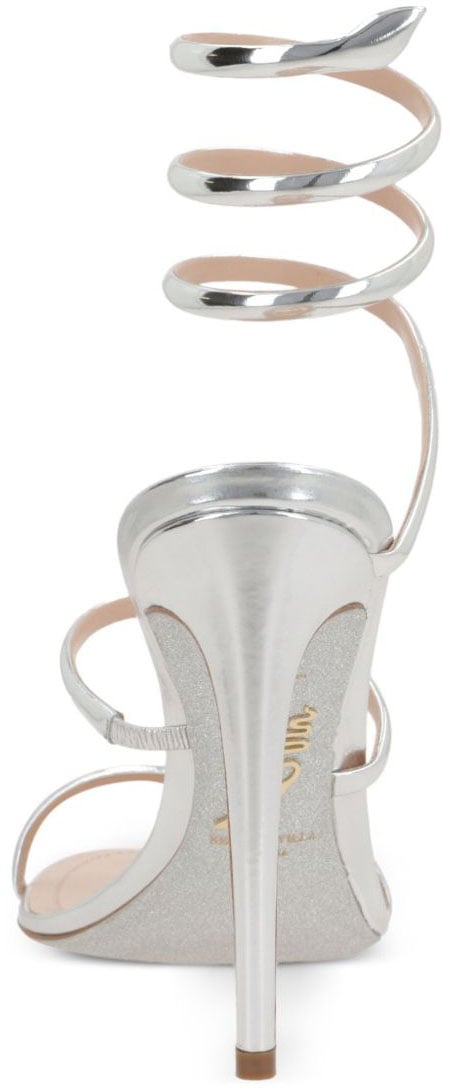Rene Caovilla Sandals Silver Zilver