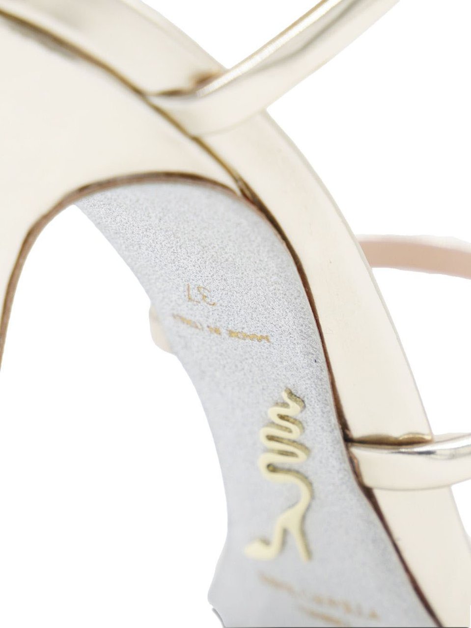 Rene Caovilla Sandals Silver Zilver