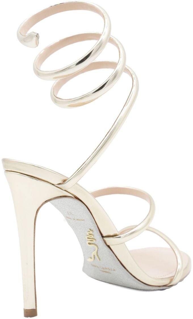 Rene Caovilla Sandals Silver Zilver