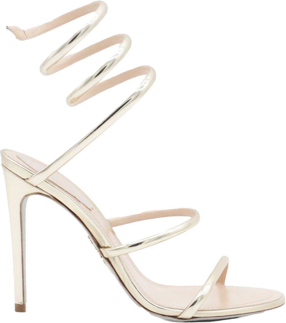 Rene Caovilla Sandals Silver Zilver