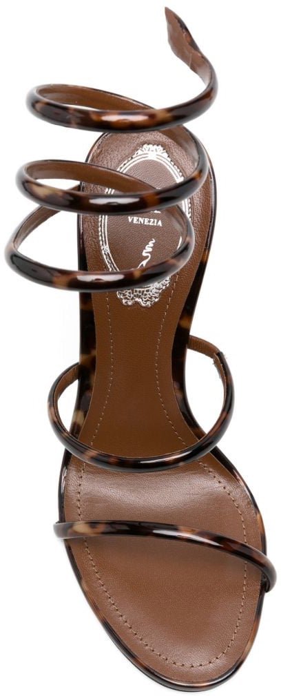 Rene Caovilla Sandals Brown Bruin