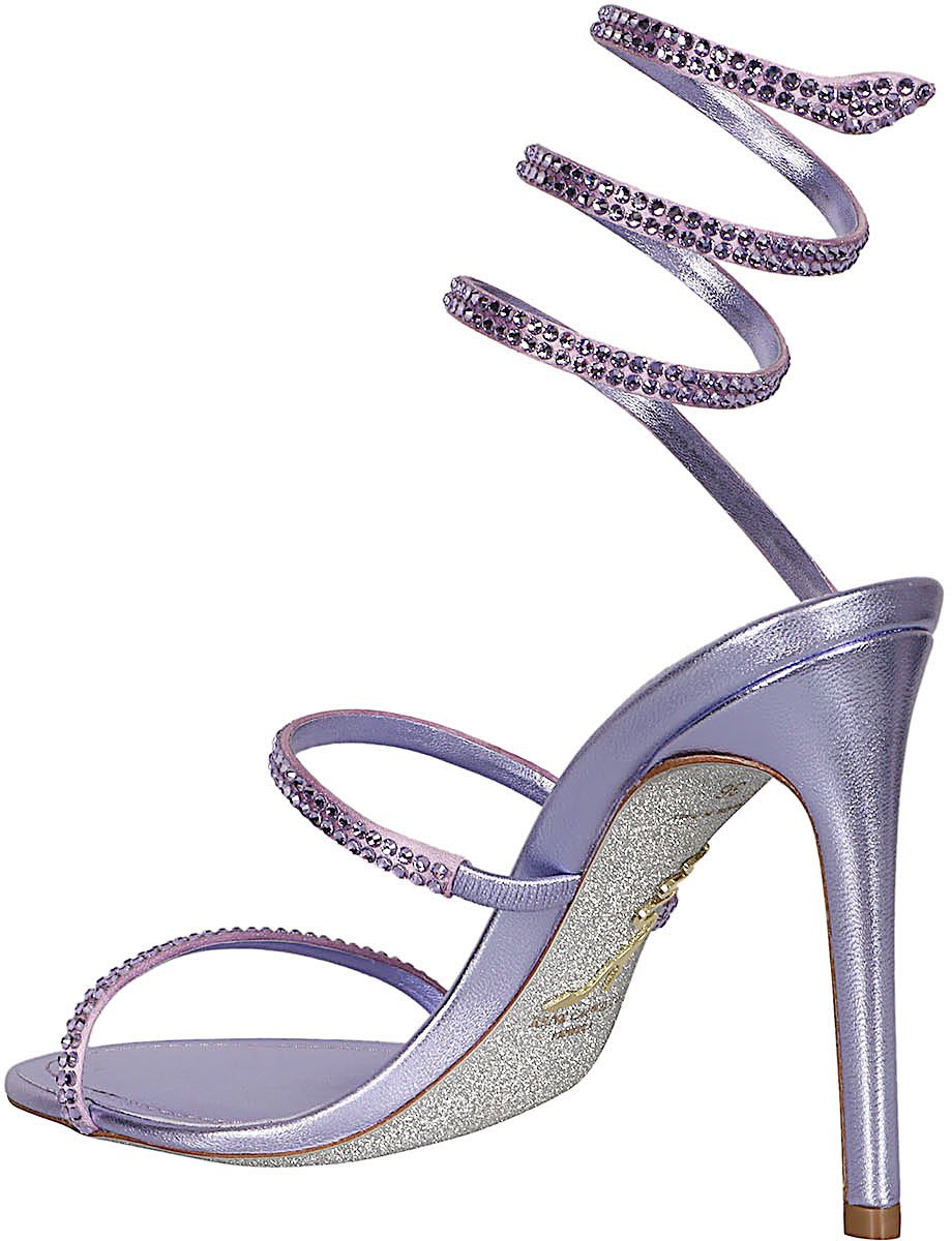 Rene Caovilla Sandals Violet Paars