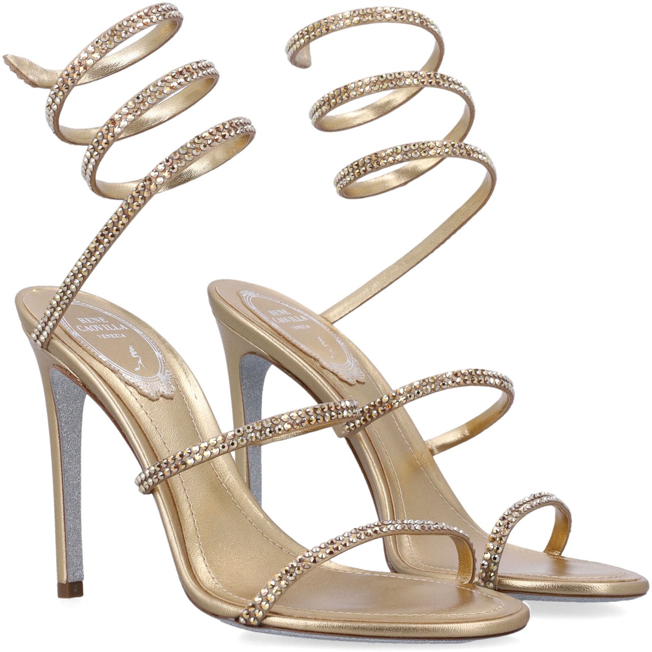 Rene Caovilla Cleo 105 Oro Goud