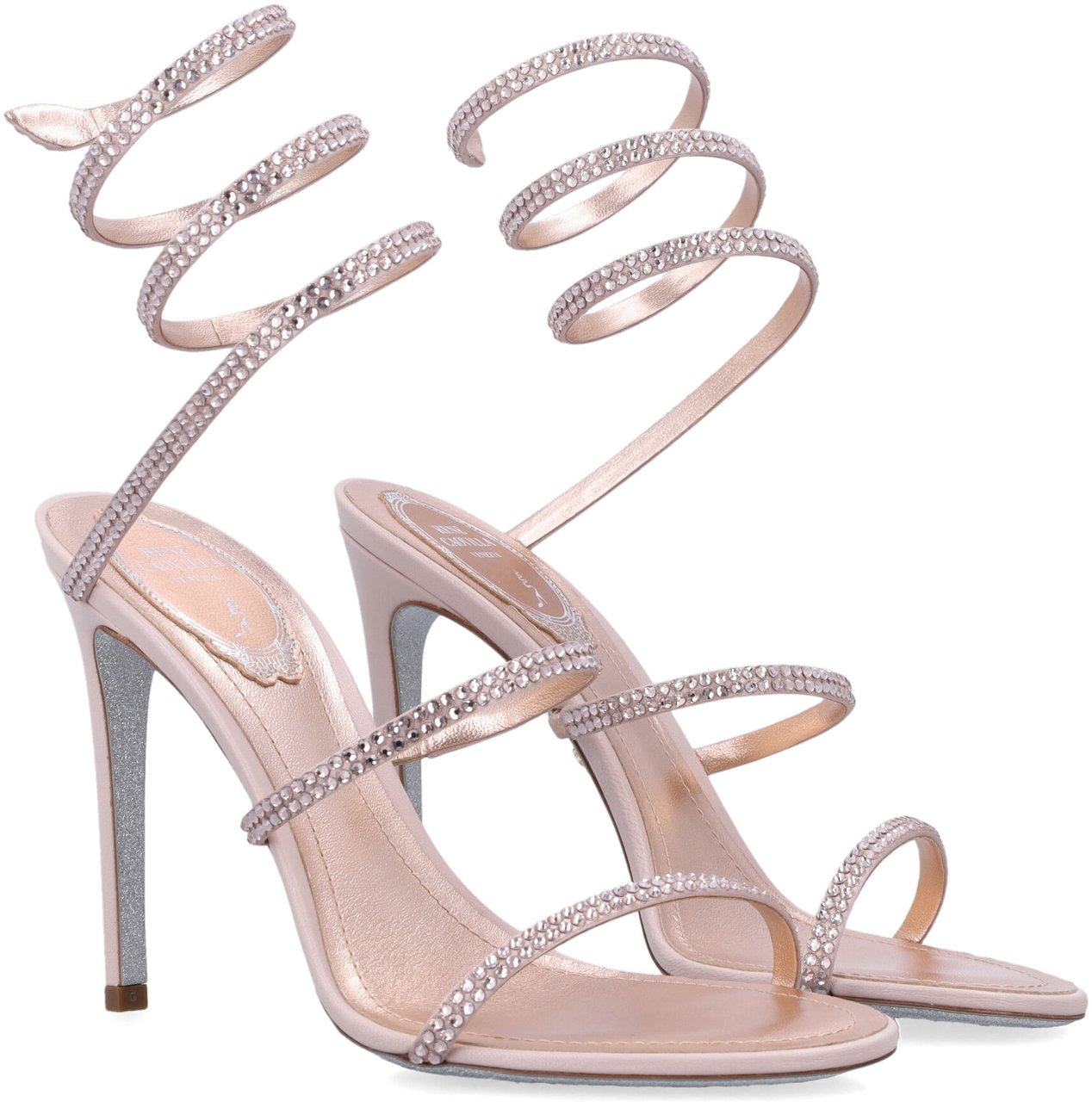 Rene Caovilla Cleo 105 Light Pink Roze