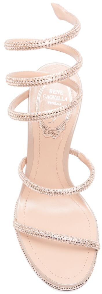 Rene Caovilla Sandals Powder Roze