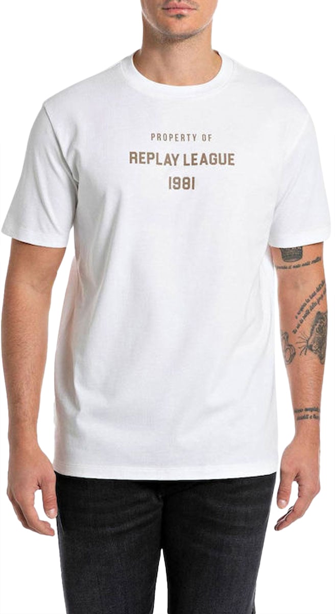 Replay Replay T-Shirt Wit