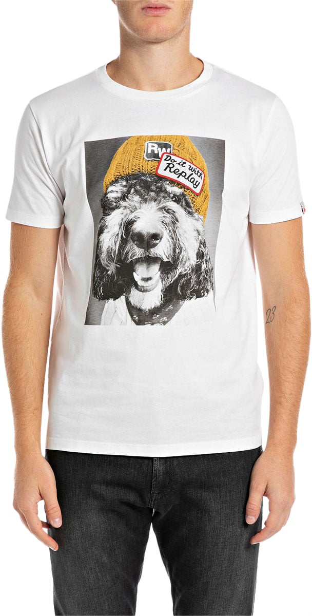 Replay Replay T-Shirt Wit