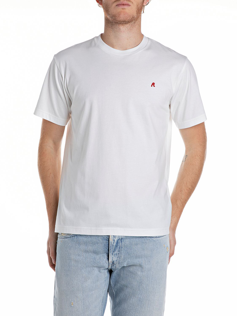 Replay Replay Red Logo Wit