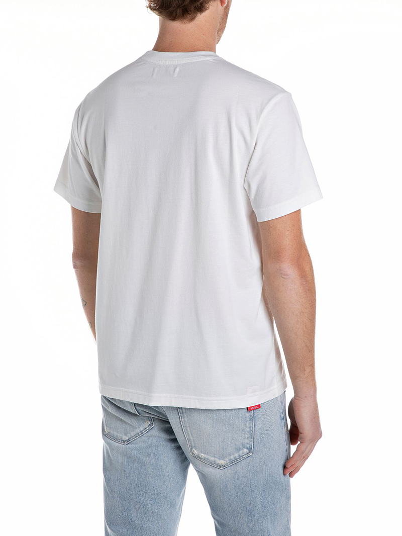 Replay Replay Red Logo Wit