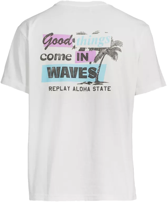 Replay Replay T-Shirt Wit