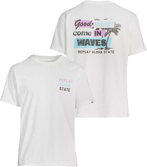 Replay Replay T-Shirt Wit