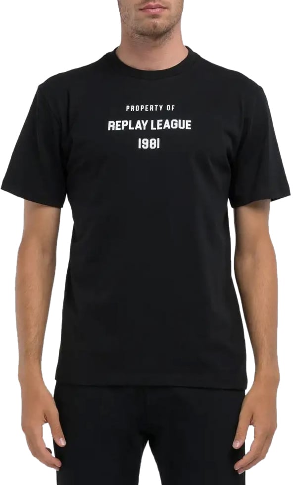 Replay Replay T-Shirt Zwart