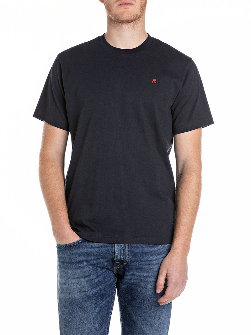 Replay Replay Red Logo Zwart