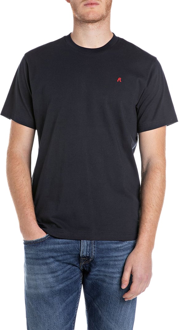 Replay Replay Red Logo Zwart