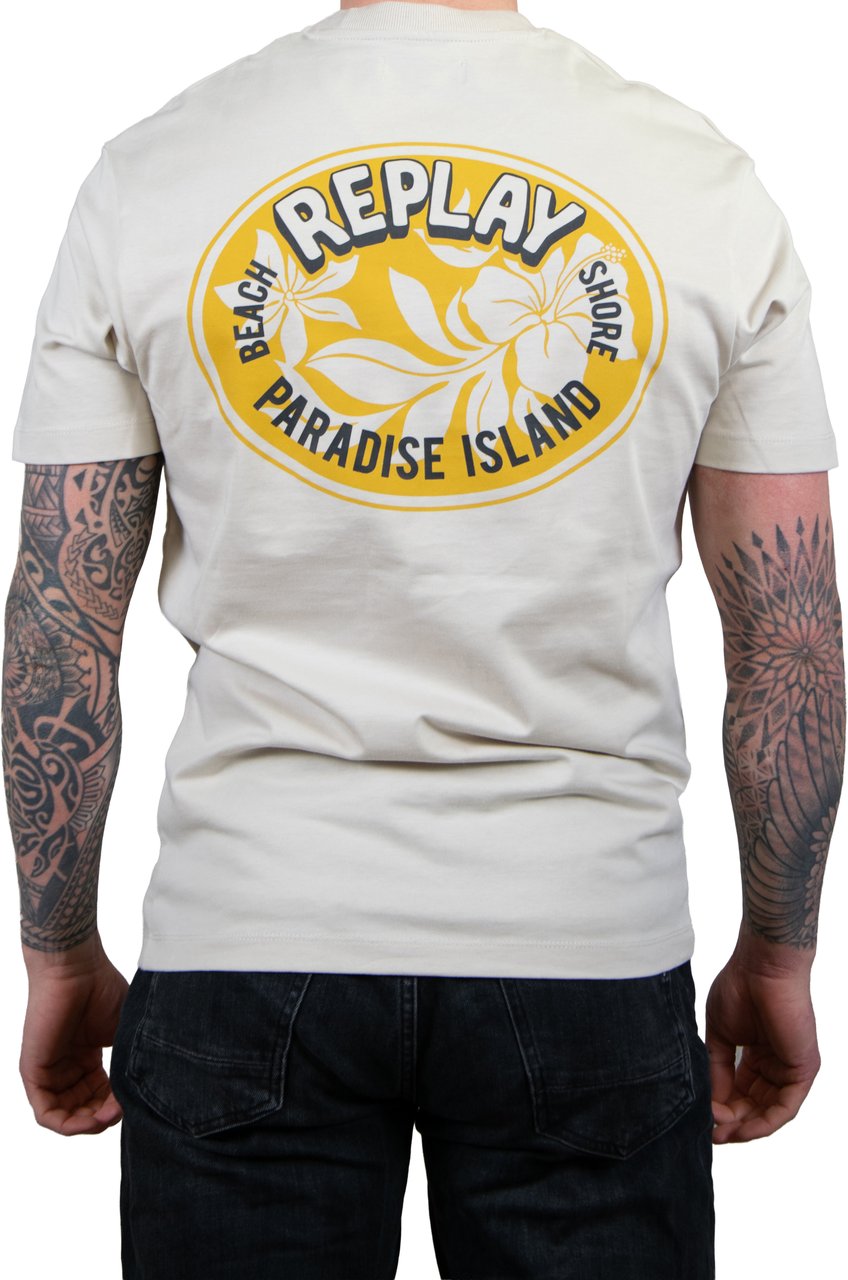 Replay Replay T-Shirt Grijs