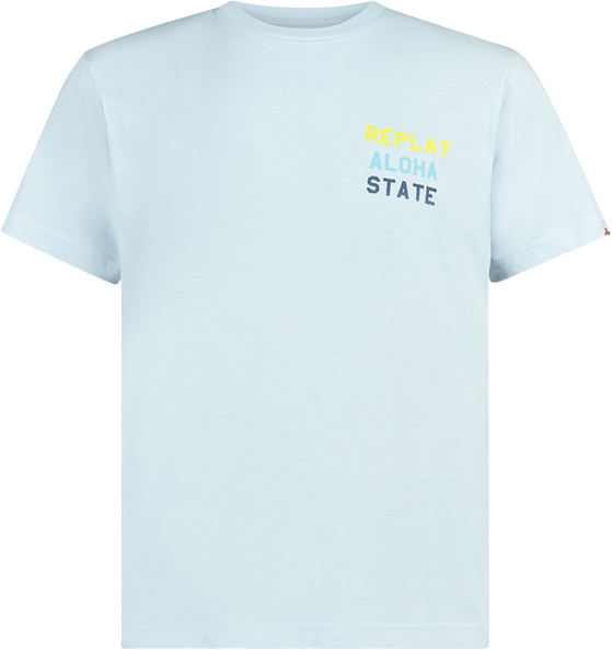 Replay Replay T-Shirt Blauw