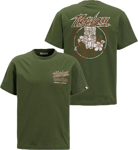 Replay Replay T-Shirt Groen