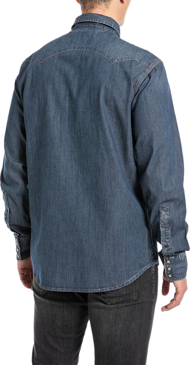 Replay Replay Camicia Blauw