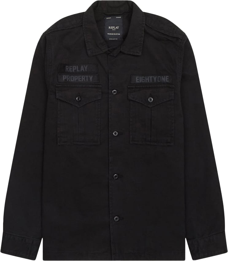 Replay Replay Camicia Zwart