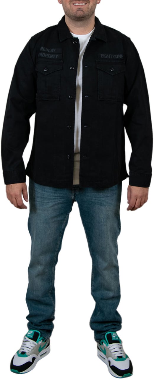 Replay Replay Camicia Zwart