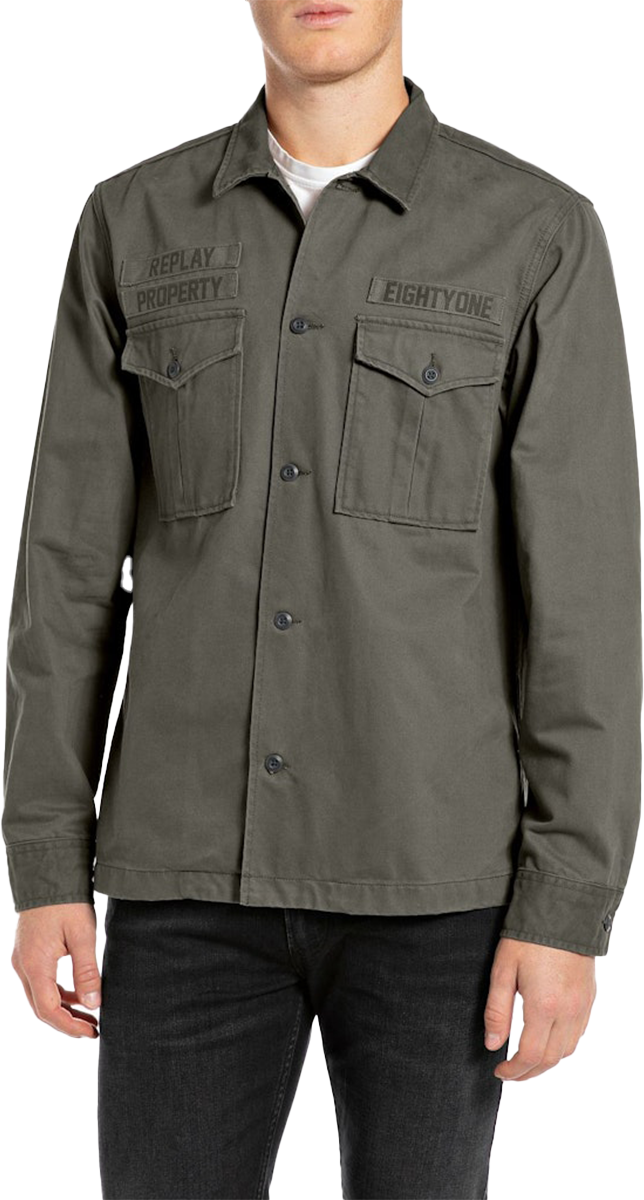 Replay Replay Camicia Groen