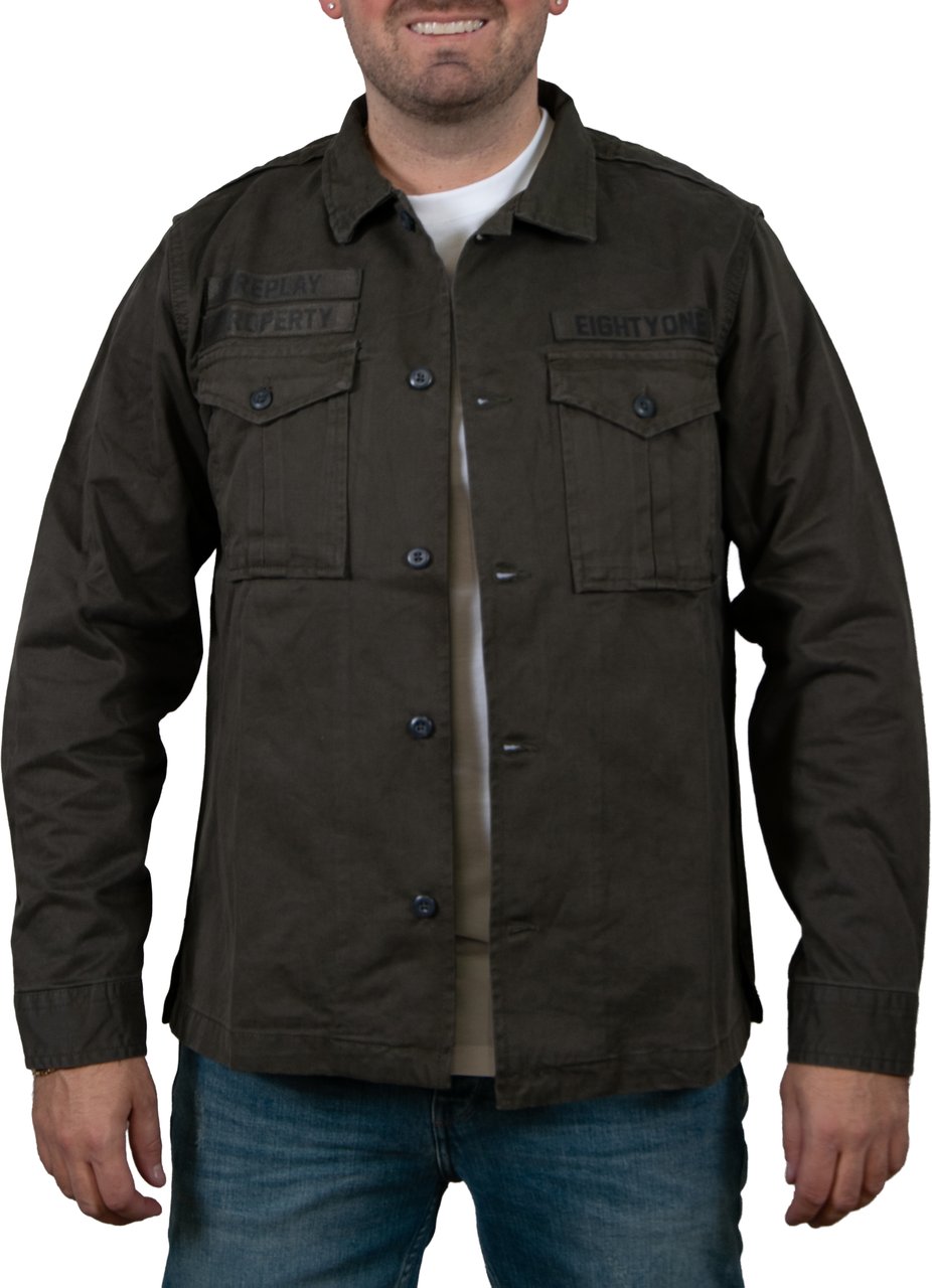 Replay Replay Camicia Groen