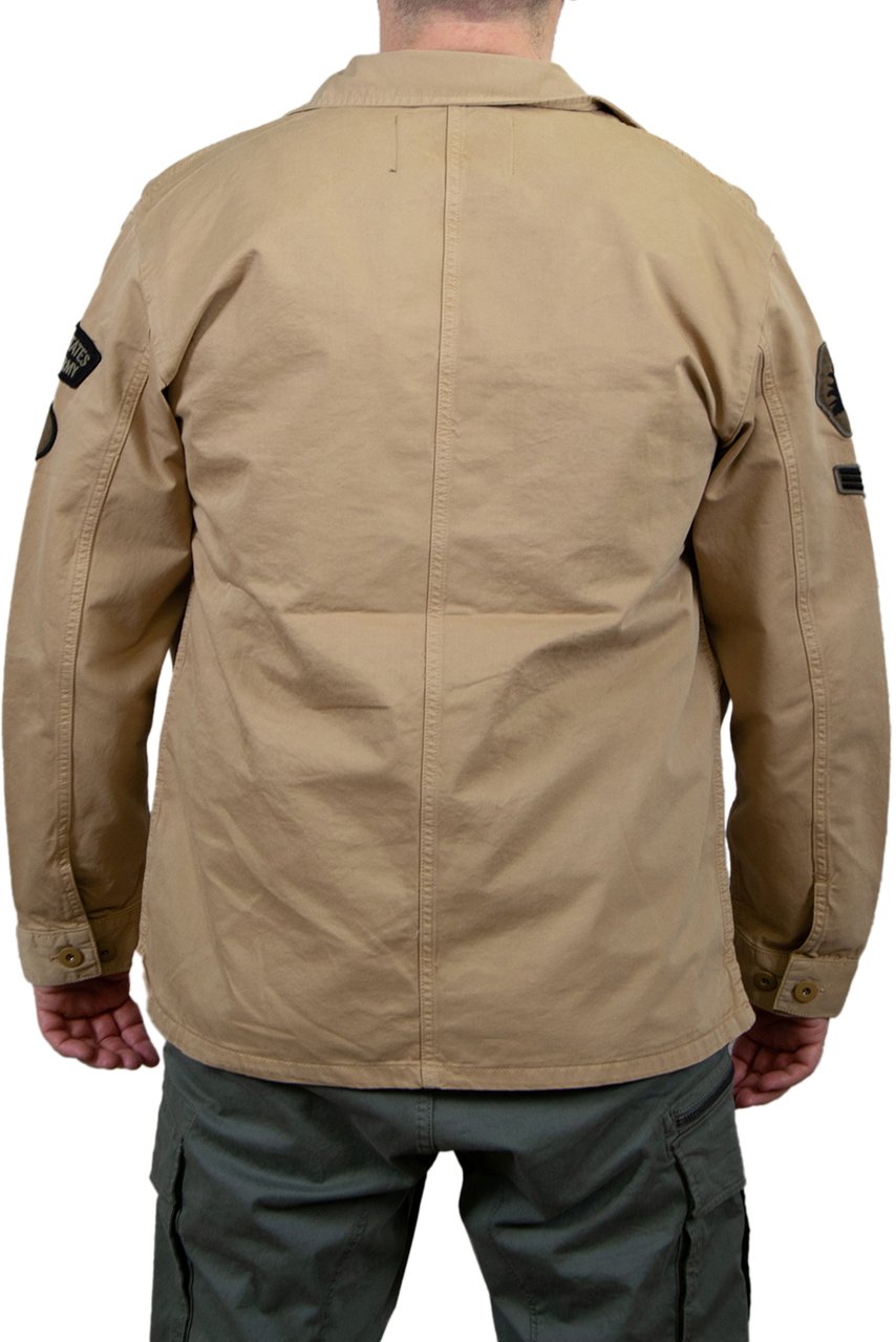 Replay Jacket Overshirt Groen
