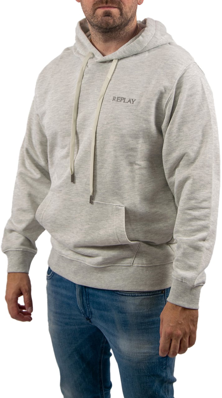 Replay Replay Felpa Hoodie Grijs