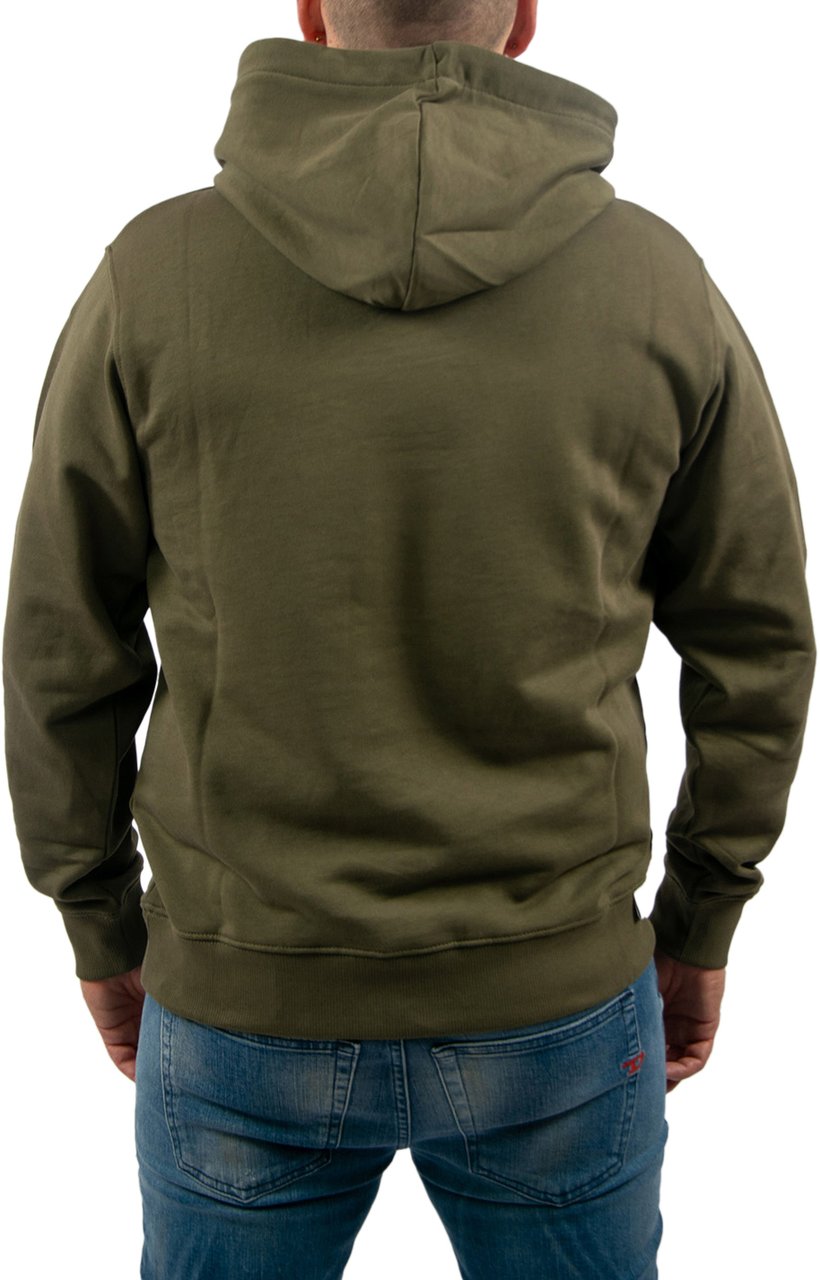 Replay Felpa Hoodie Groen