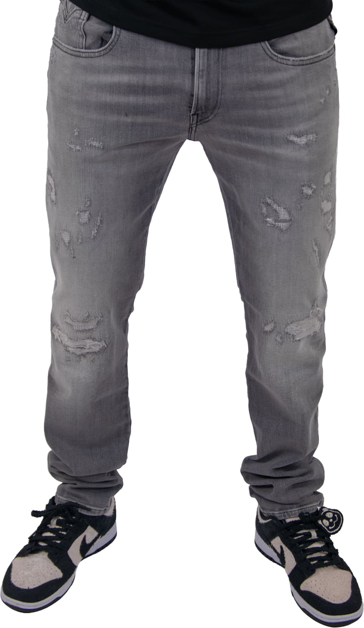 Replay Anbass Slim Fit Special Grijs