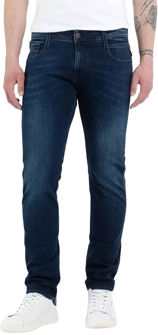 Replay Replay Power Stretch Blauw