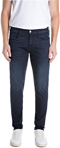 Replay Replay Anbass Power Stretch Blauw