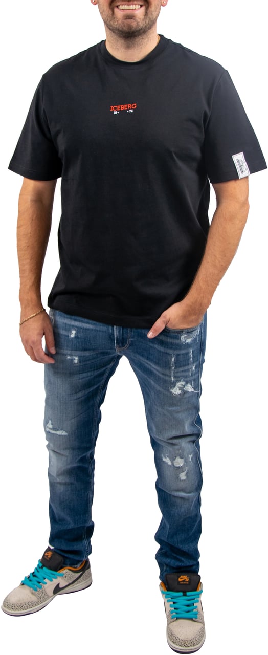 Replay Replay Anbass Power Stretch Broken Repaired Blauw