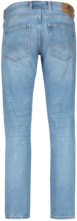 Replay Grover Straight Fit Blauw