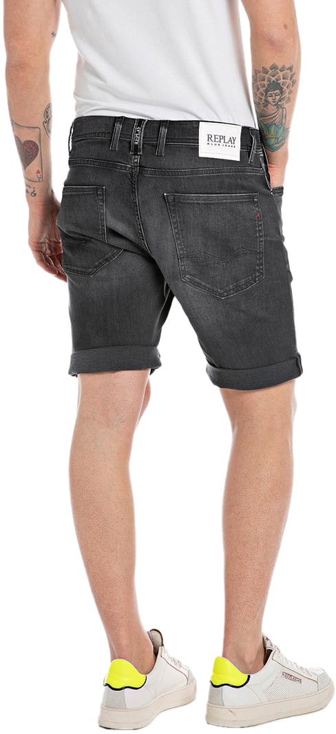 Replay Replay ACTIE RBJ.981 Short 573 Eco Plus Zwart