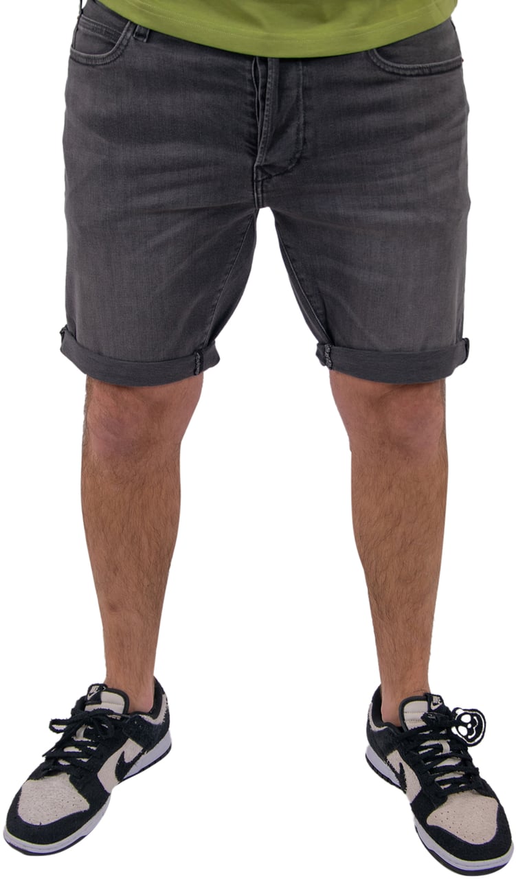 Replay Stretch Short Zwart