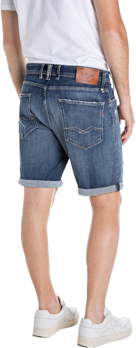 Replay Replay RBJ.981 Short Blauw