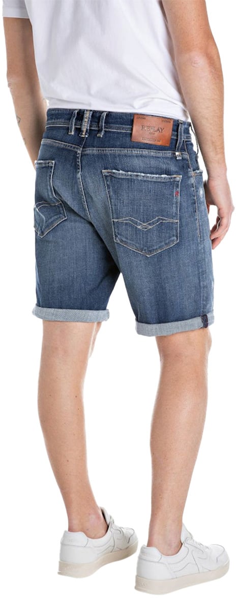 Replay Replay RBJ.981 Short Blauw