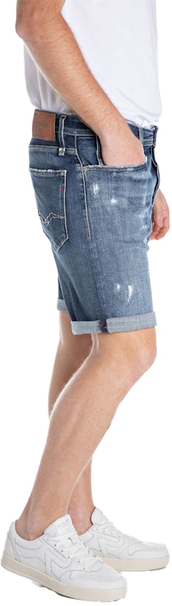 Replay Replay RBJ.981 Short Blauw