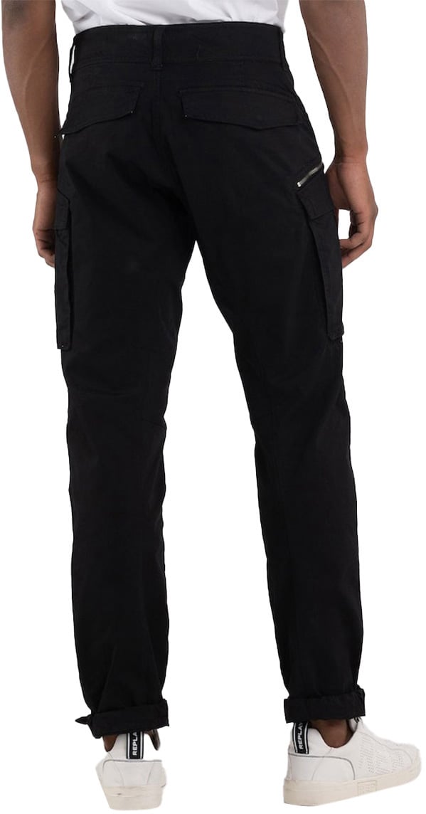 Replay Replay Joe Cargo Pants Zwart